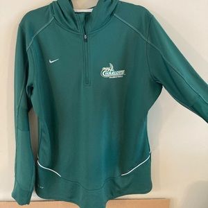 UNC Charlotte Hooded Nike Pullover Basketball Logo